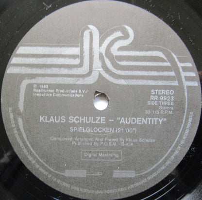 Klaus Schulze - Audentity