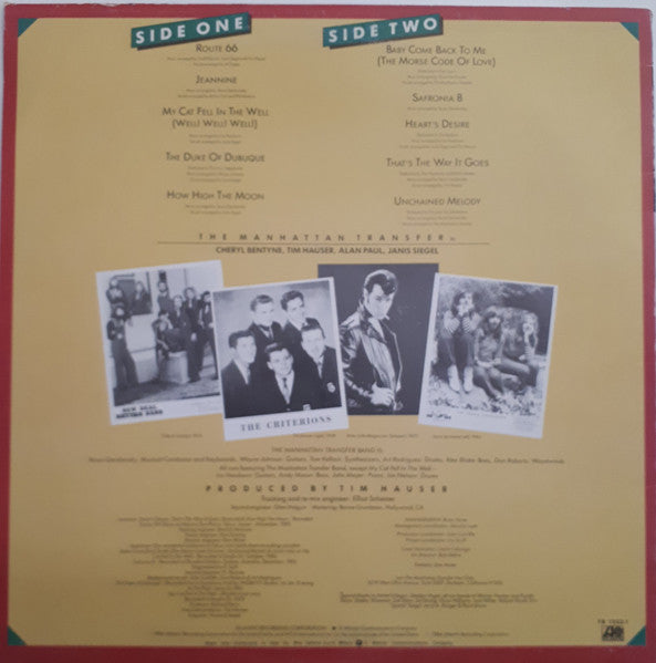 The Manhattan Transfer - Bop Doo-Wopp
