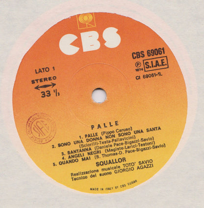 Squallor - Palle