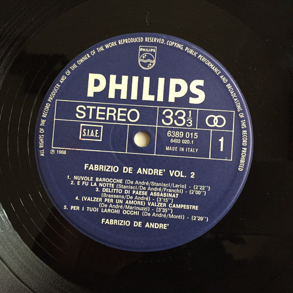 Fabrizio De André - Vol.2
