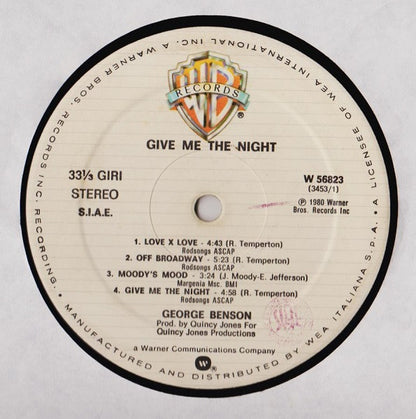 George Benson - Give Me The Night