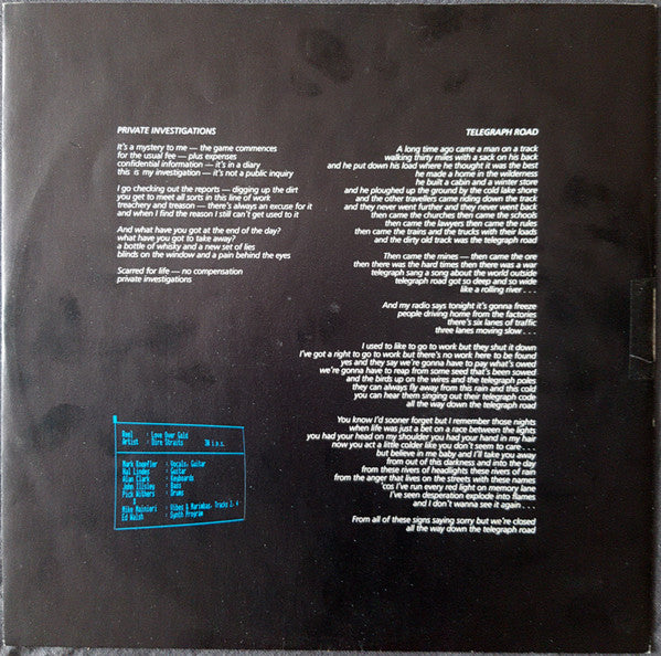 Dire Straits - Love Over Gold