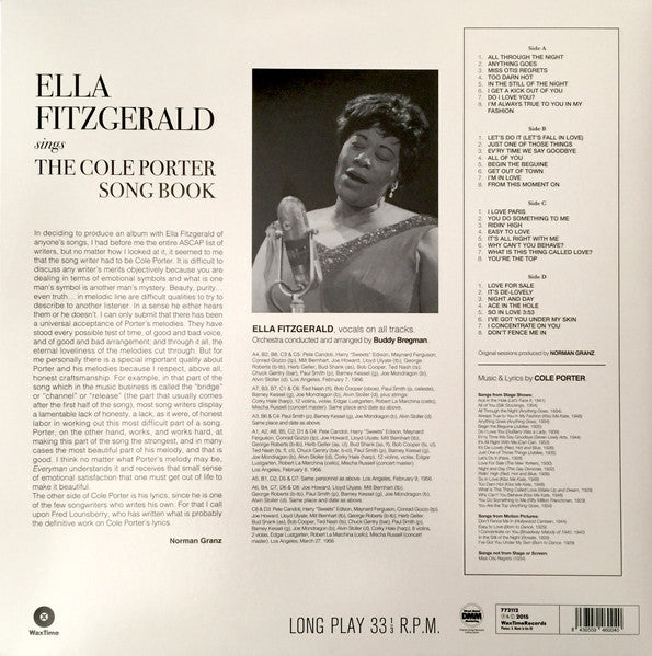 Ella Fitzgerald - Sings The Cole Porter Song Book - (nuovo)