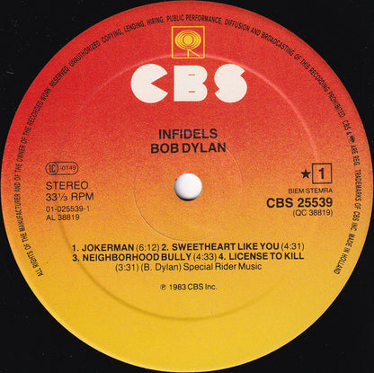 Bob Dylan - Infidels