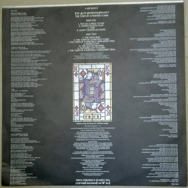 The Alan Parsons Project - I Robot / Pyramid / Eve / The Turn Of A Friendly Card (box)