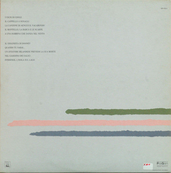 Angelo Branduardi - Branduardi Canta Yeats - Dieci Ballate Su Liriche Di William Butler Yeats