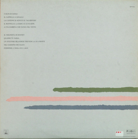 Angelo Branduardi - Branduardi Canta Yeats - Dieci Ballate Su Liriche Di William Butler Yeats