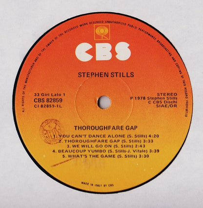 Stephen Stills - Thoroughfare Gap