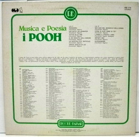 Pooh - Musica E Poesia