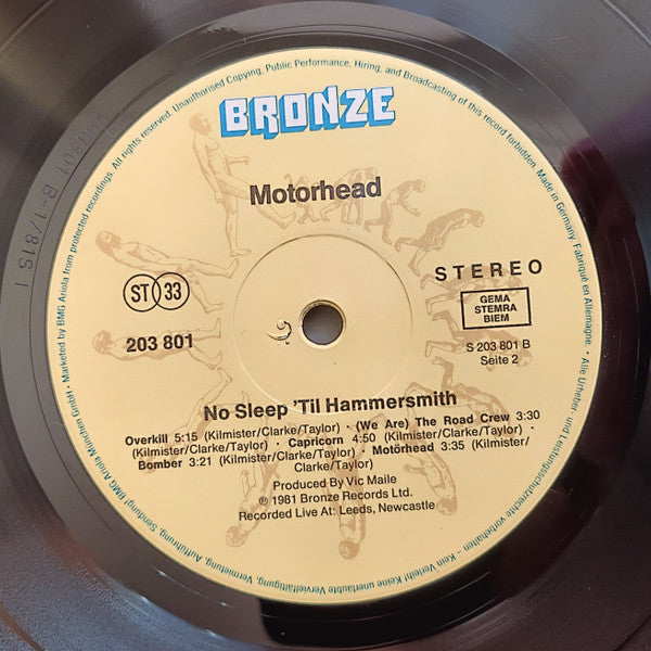 Motörhead - No Sleep 'til Hammersmith