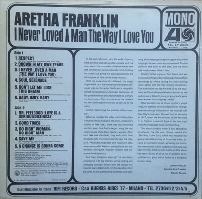 Aretha Franklin - I Never Loved A Man The Way I Love You