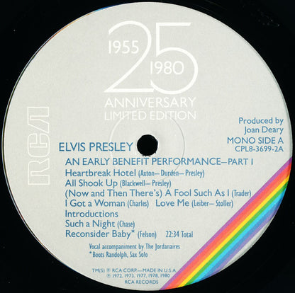 Elvis Presley - Elvis Aron Presley (1955-1980 - 25 Anniversary) (box)
