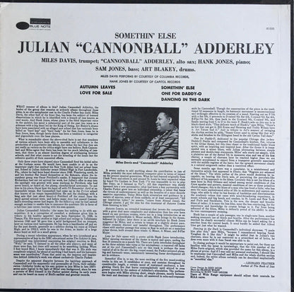 Cannonball Adderley - Somethin' Else