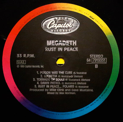 Megadeth - Rust In Peace