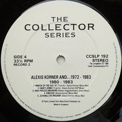 Alexis Korner - Alexis Korner And... 1972 - 1983