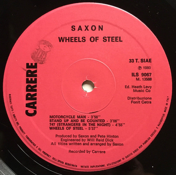 Saxon - Wheels Of Steel