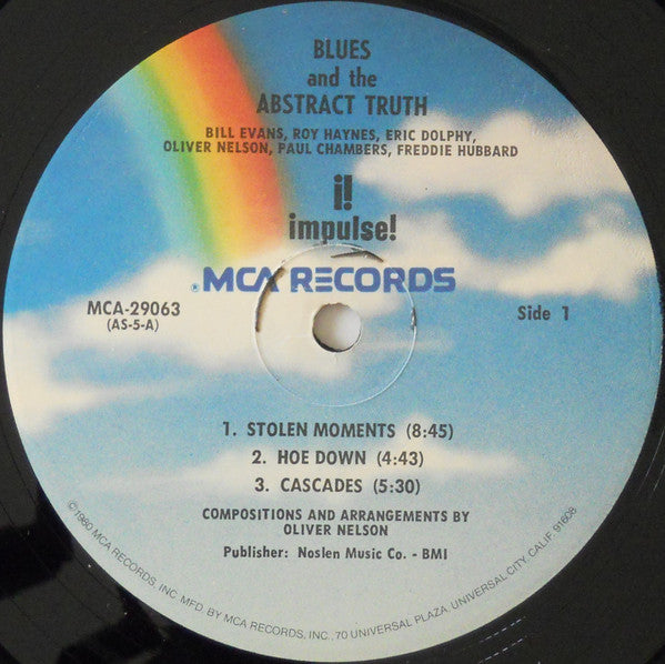 Oliver Nelson - The Blues And The Abstract Truth