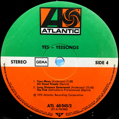 Yes - Yessongs