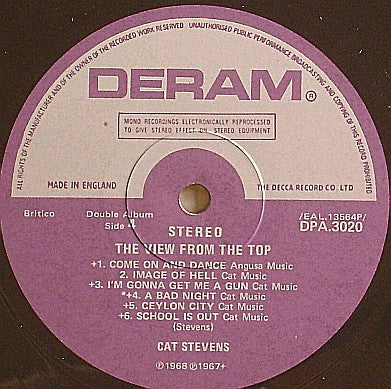 Cat Stevens - The View From The Top