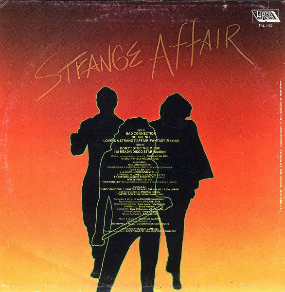 Strange Affair - Strange Affair