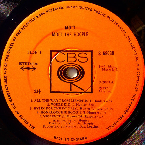 Mott The Hoople - Mott