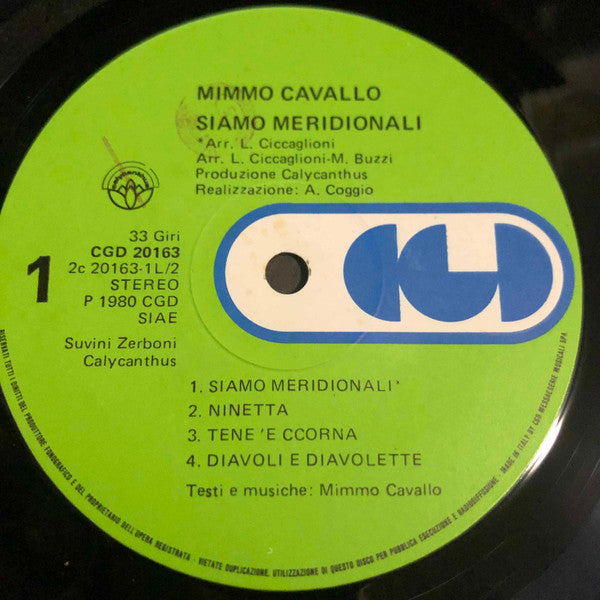Mimmo Cavallo - Siamo Meridionali