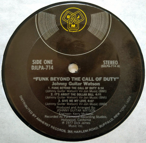 Johnny Guitar Watson - Funk Beyond The Call Of Duty