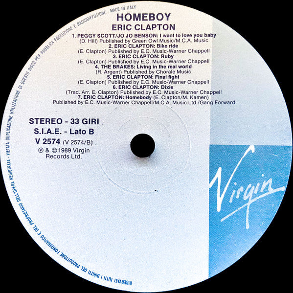 Various - Homeboy - The Original Soundtrack