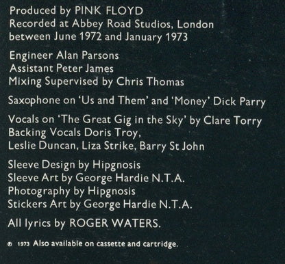 Pink Floyd - The Dark Side Of The Moon