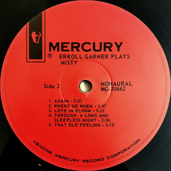Erroll Garner - Plays Misty