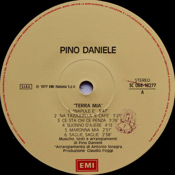 Pino Daniele - Terra Mia