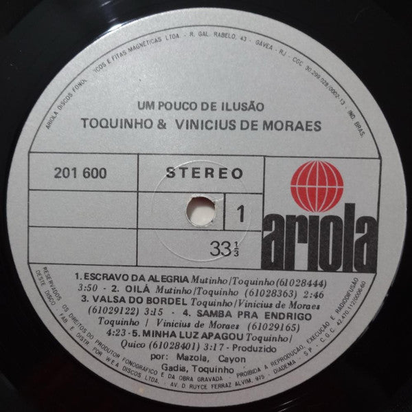 Toquinho & Vinicius - Um Pouco De Ilusão