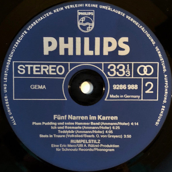 Rumpelstilz - Fünf Narren Im Karren