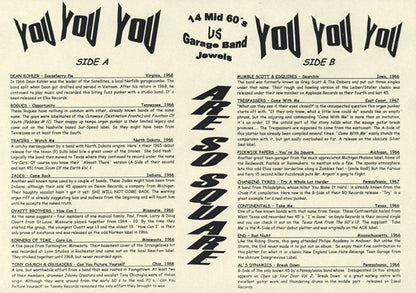 Various - You're So Square (14 Mid Sixties US Garage Band Jewels)