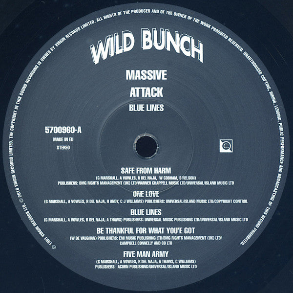 Massive Attack - Blue Lines (nuovo)