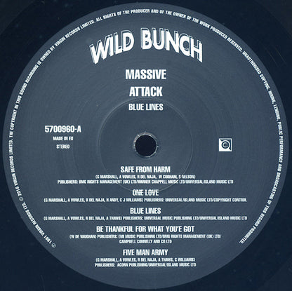 Massive Attack - Blue Lines (nuovo)