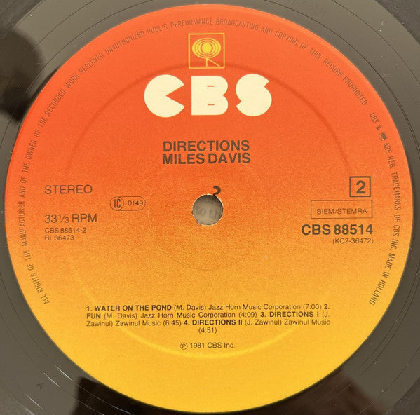 Miles Davis - Directions