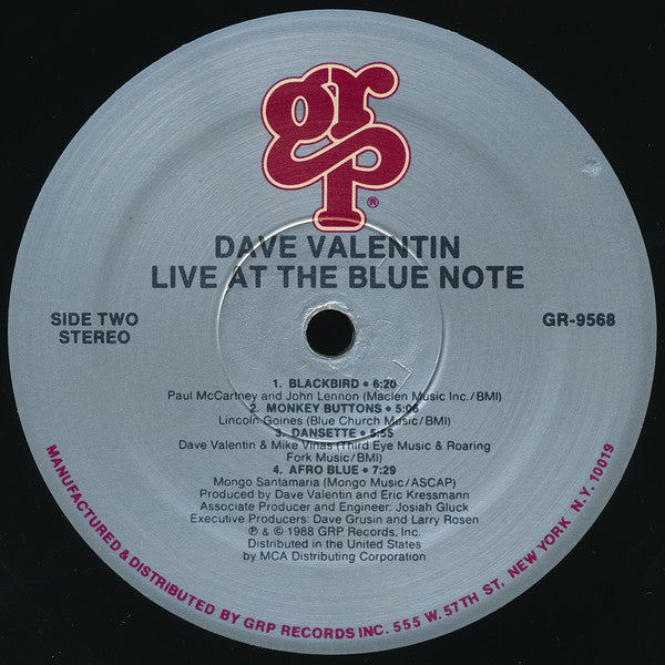 Dave Valentin - Live At The Blue Note