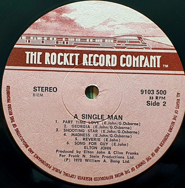 Elton John - A Single Man