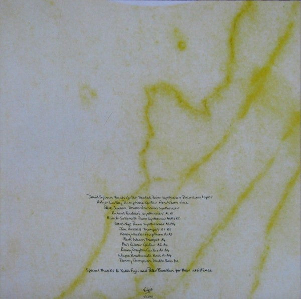 David Sylvian - Brilliant Trees