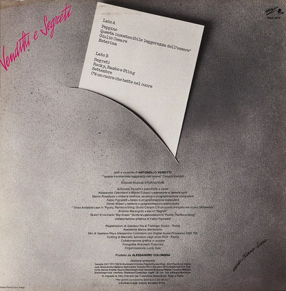 Antonello Venditti - Venditti E Segreti
