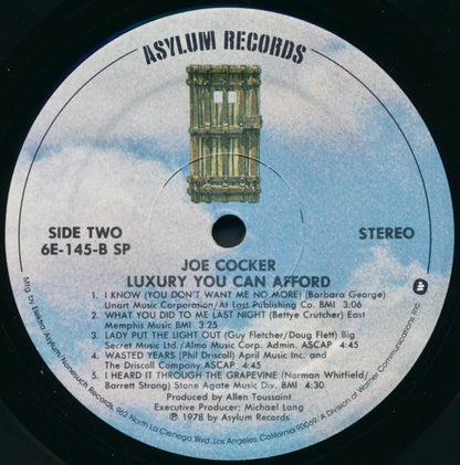 Joe Cocker - Luxury You Can Afford
