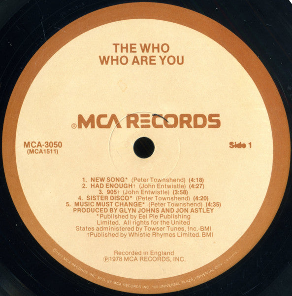 The Who - Who Are You