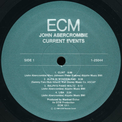 John Abercrombie - Current Events