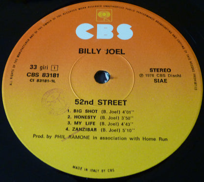 Billy Joel - 52nd Street