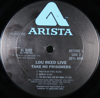 Lou Reed - Lou Reed Live - Take No Prisoners