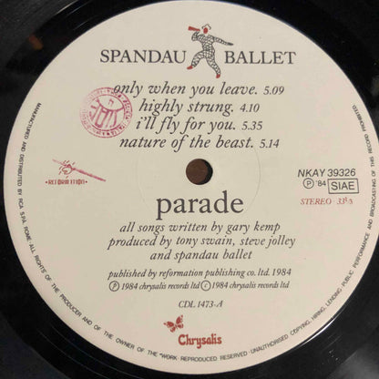 Spandau Ballet - Parade