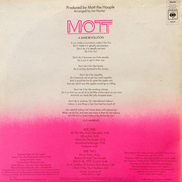Mott The Hoople - Mott