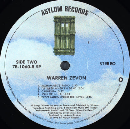 Warren Zevon - Warren Zevon