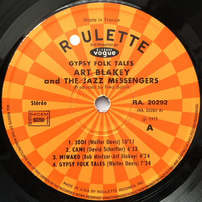 Art Blakey & The Jazz Messengers - Gypsy Folk Tales